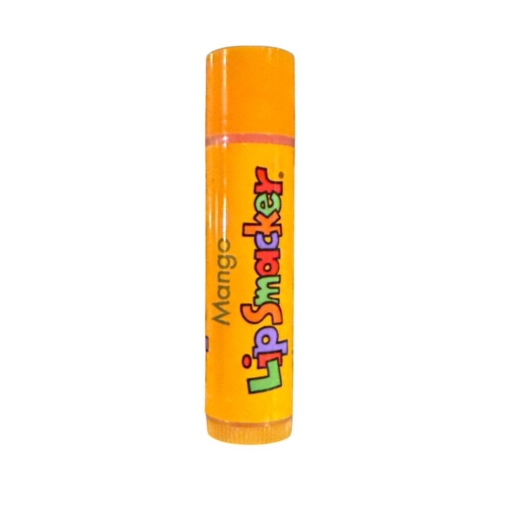 Vintage BONNE BELL Lip Smacker Balm MANGO Flavor BUBBLE FONT World of Smackers